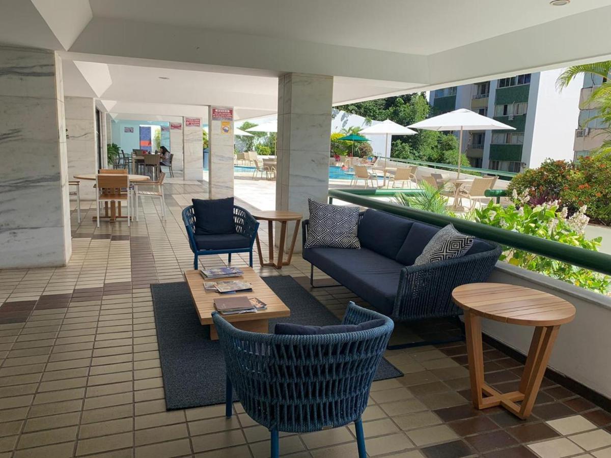 Flat Atlatic City Apart Hotel Barra Ondina Em Salwador Zewnętrze zdjęcie