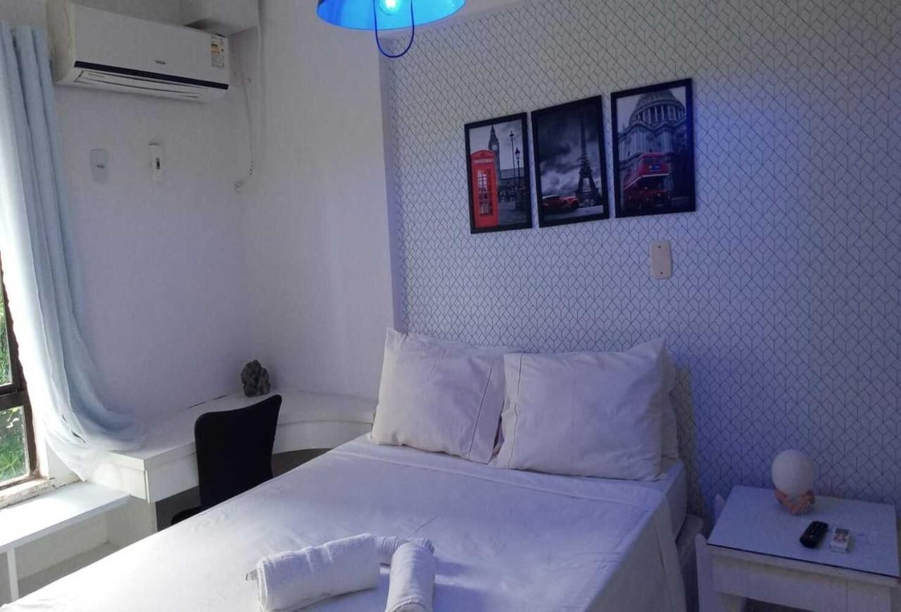 Flat Atlatic City Apart Hotel Barra Ondina Em Salwador Zewnętrze zdjęcie