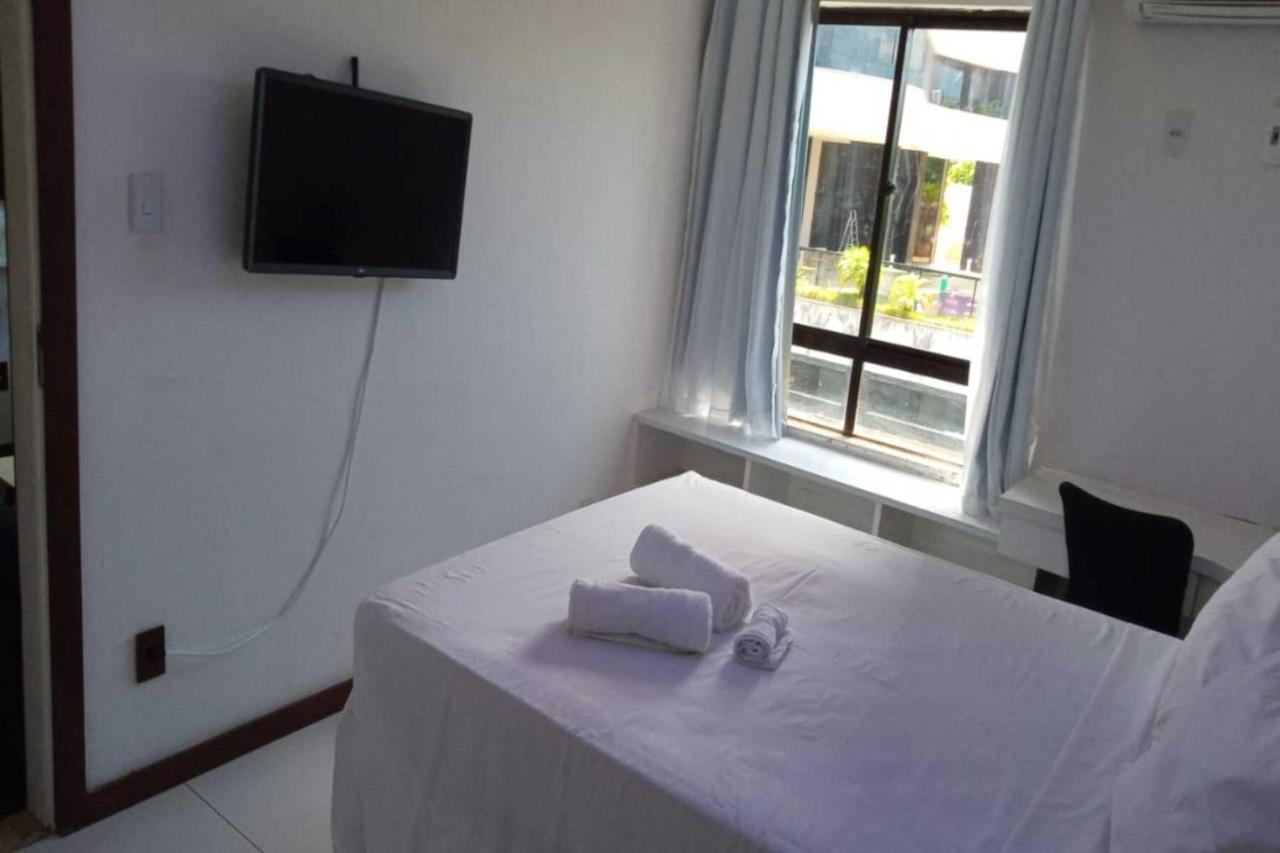 Flat Atlatic City Apart Hotel Barra Ondina Em Salwador Zewnętrze zdjęcie