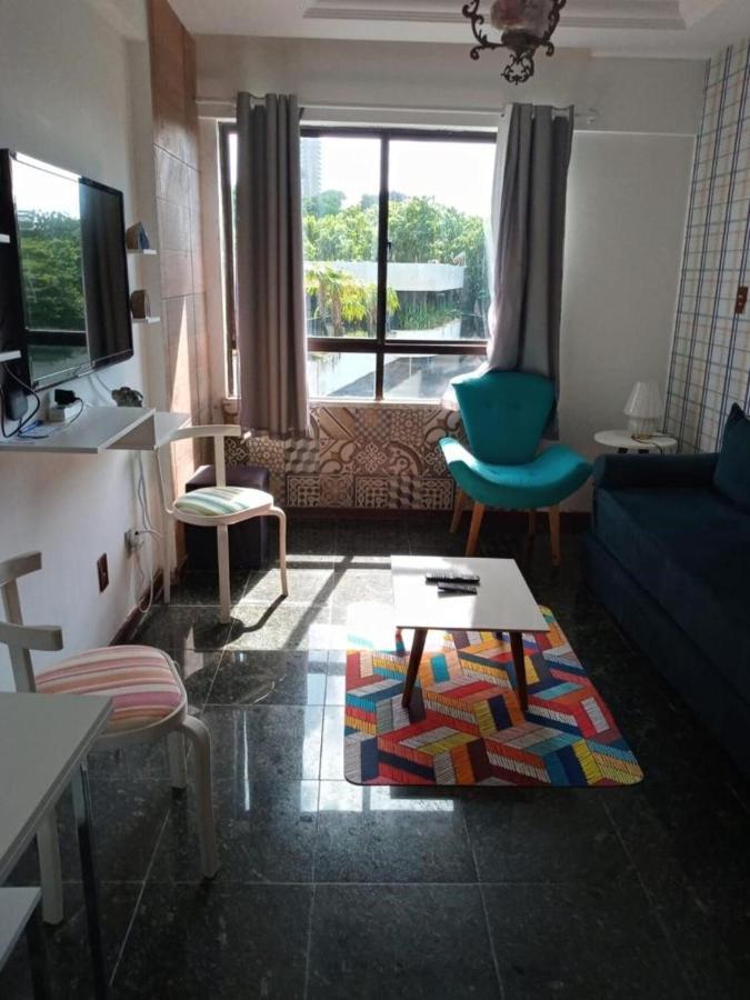 Flat Atlatic City Apart Hotel Barra Ondina Em Salwador Zewnętrze zdjęcie